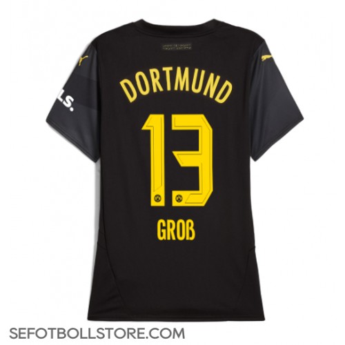 Borussia Dortmund Pascal Gross #13 Replika Bortatröja Dam 2024-25 Kortärmad